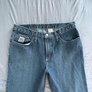 Cinch Men's Faded Blue Relaxed Denim Jeans